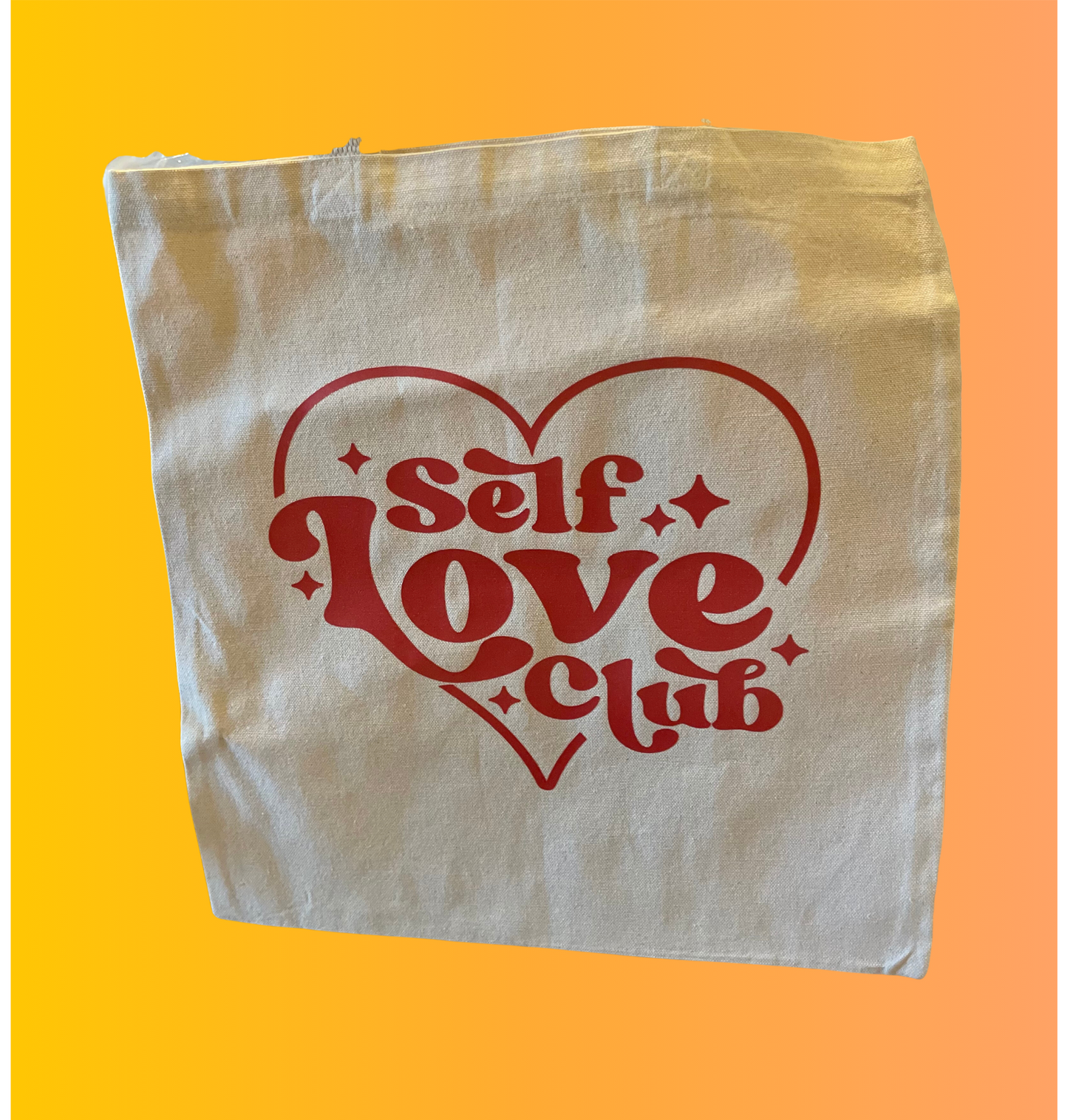 Self Love Club Canvas Tote